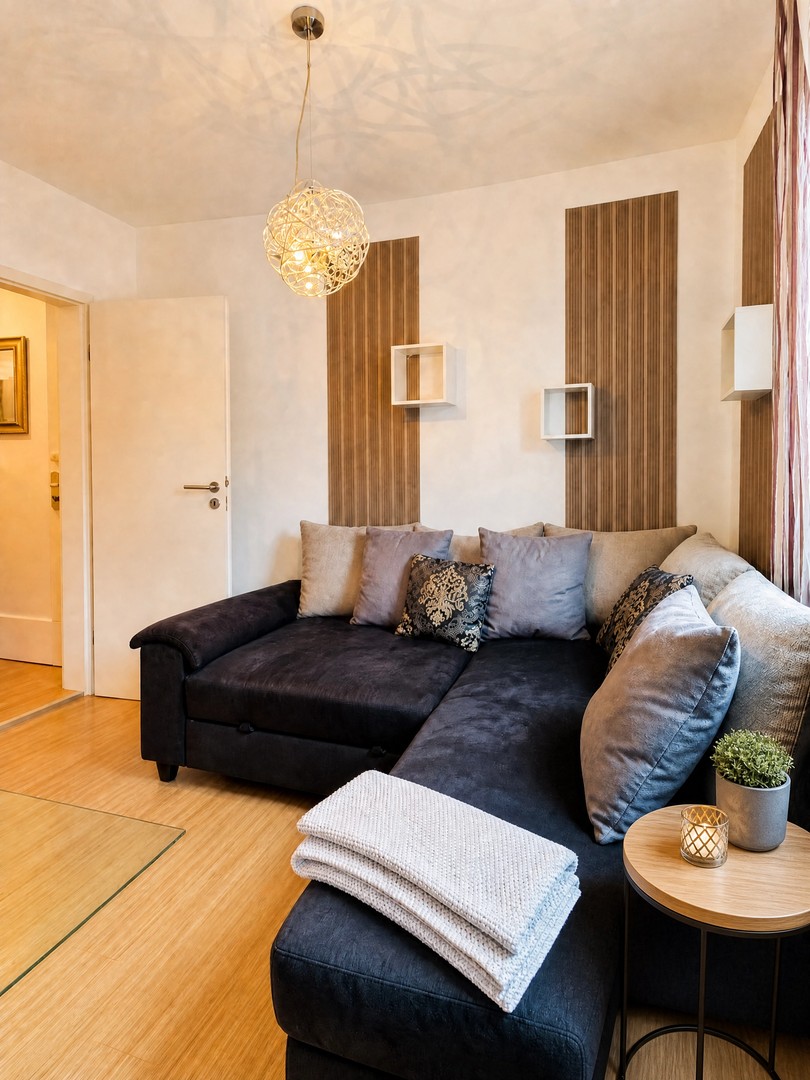 ? Stilvolles, vollmöbliertes 1-Zimmer-Apartment mit Kaminofen – Nürnberger Altstadt – Nürnberg – Bild 1 von 5