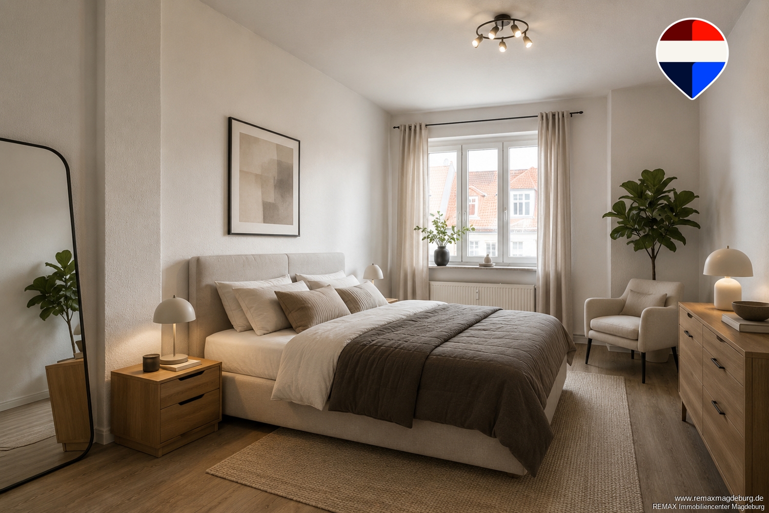 Helle 2-Raum-Wohnung mit Balkon und modernem Wohnkomfort – Magdeburg – Vorschaubild 2