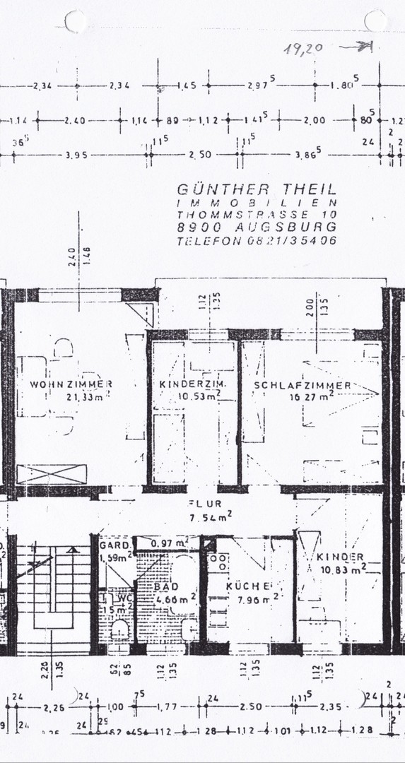 Augsburg 4 Zimmer Wohnung – Augsburg – Vorschaubild 17