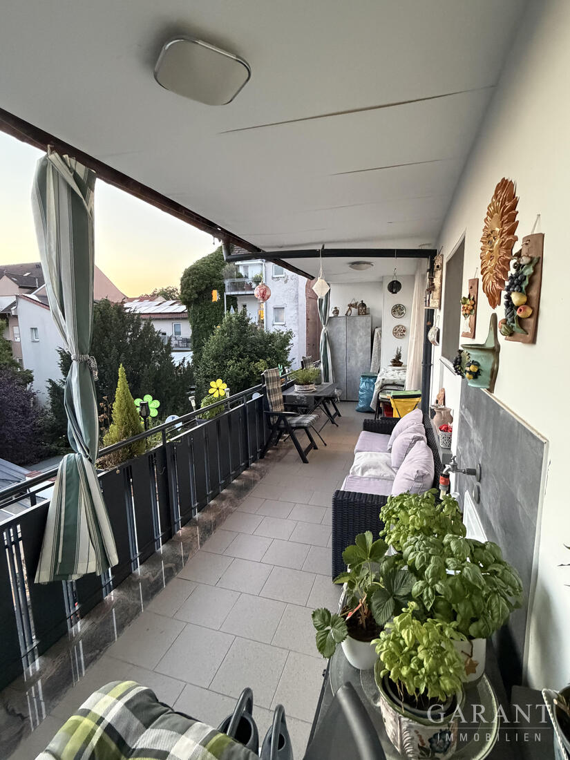 Großzügige 4 Zimmer Wohnung mit Balkon und Garage – Mannheim – Vorschaubild 2