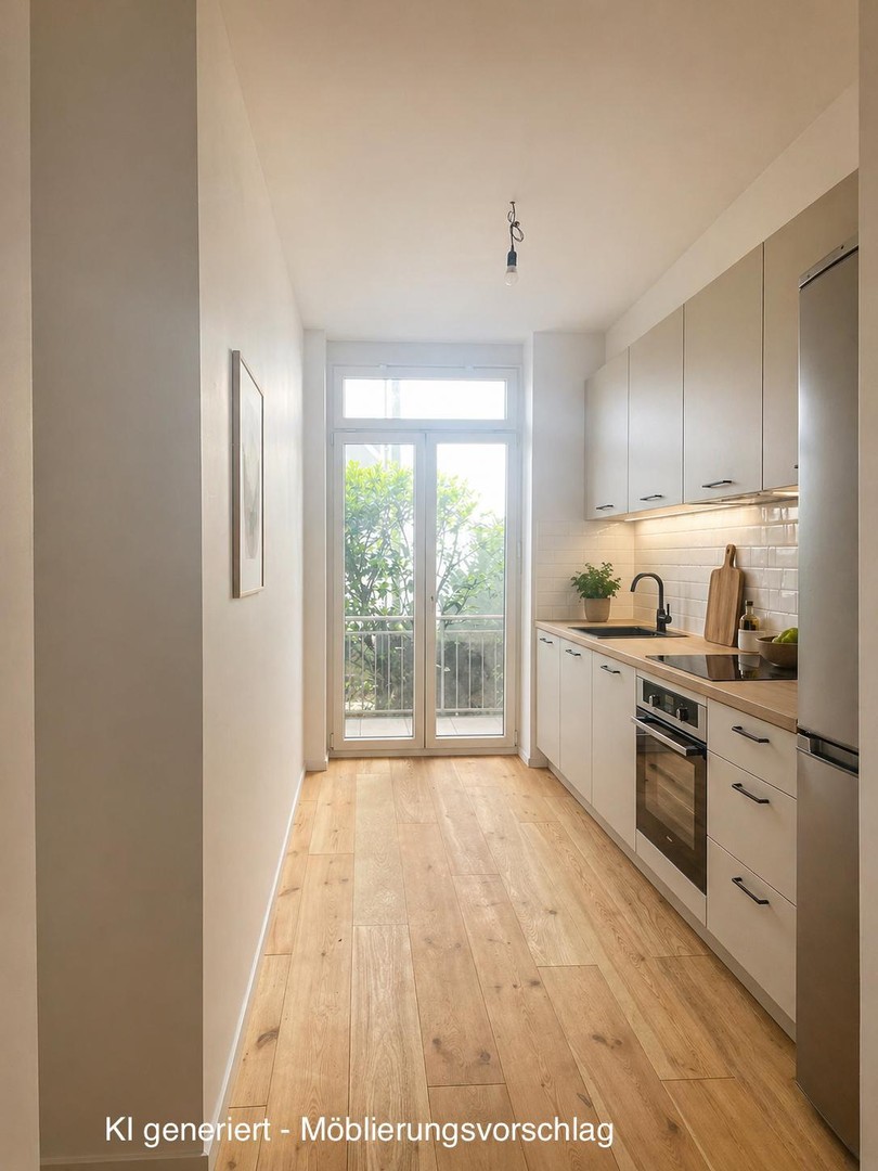 Modernisierter, barrierearmer Komfort mit Balkon & Hoffläche in Flingern (Aldi 2 Min.) – Düsseldorf – Vorschaubild 2