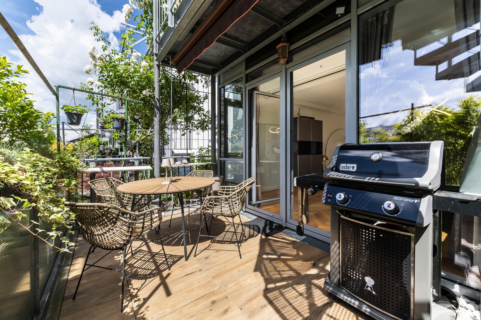 Luxus kernsanierte Maisonette mit Reihenhauscharakter, Garten & Panoramablick über Dresden – Dresden – Vorschaubild 10