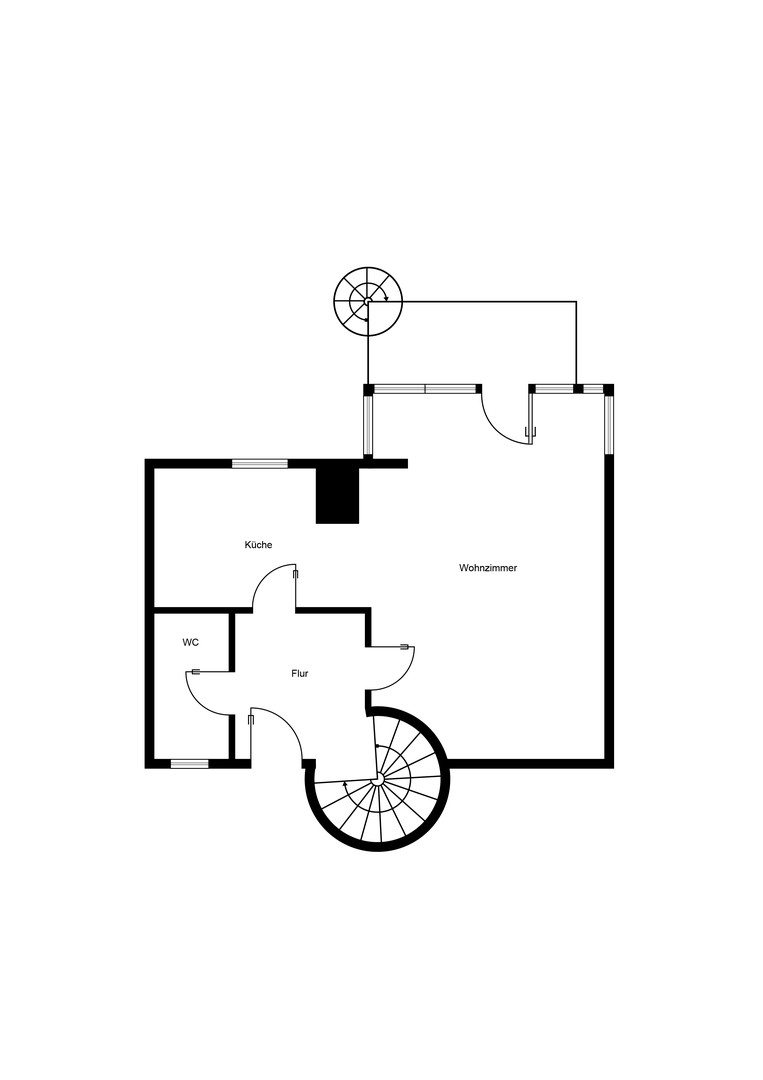 Luxus kernsanierte Maisonette mit Reihenhauscharakter, Garten & Panoramablick über Dresden – Dresden – Vorschaubild 30
