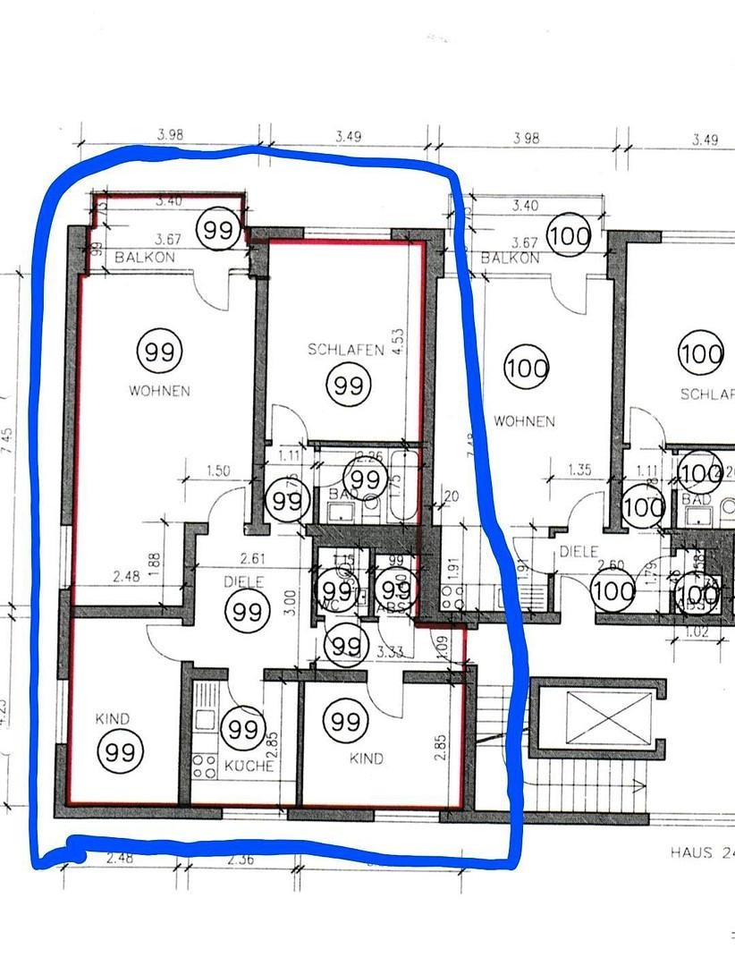 Großzügige 4-Zimmer-Eigentumswohnung mit viel Potenzial – Norderstedt – Vorschaubild 39