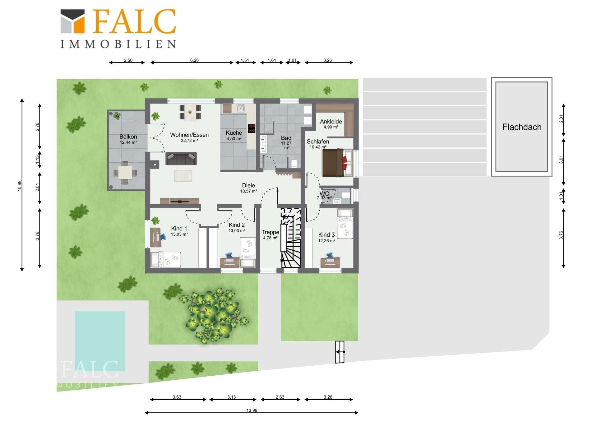 Exklusives Neubau-3-Familienhaus! Effizienz trifft auf hochwertige Wohnqualität! - FALC Immobilien – Zweiflingen – Vorschaubild 35