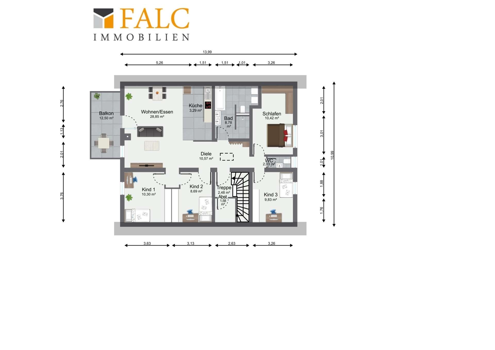 Exklusives Neubau-3-Familienhaus! Effizienz trifft auf hochwertige Wohnqualität! - FALC Immobilien – Zweiflingen – Vorschaubild 36
