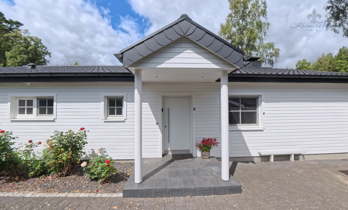 Weite, Ruhe & Design: Moderner Winkelbungalow in Rosengarten mit Kamin, Gartenidylle & Hamburg-Nähe – Rosengarten / Neu Eckel – Vorschaubild 4