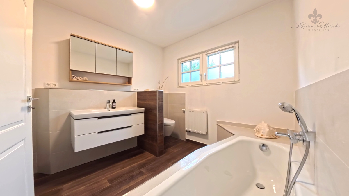 Weite, Ruhe & Design: Moderner Winkelbungalow in Rosengarten mit Kamin, Gartenidylle & Hamburg-Nähe – Rosengarten / Neu Eckel – Vorschaubild 14
