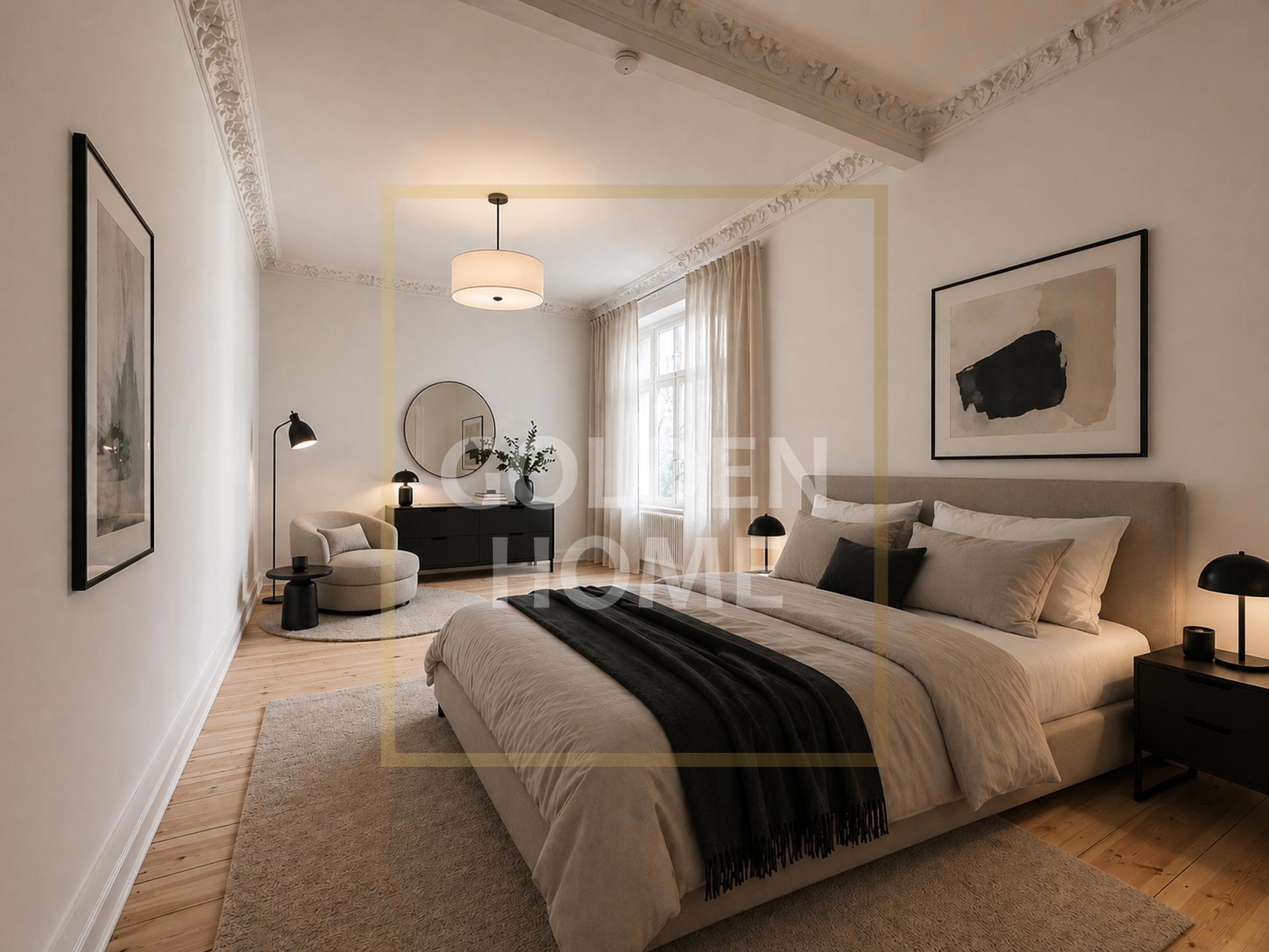 Sanierter, klassischer Altbau: 3-Zimmer zum Kauf mit Balkon in Berlin-Charlottenburg – Berlin – Vorschaubild 4