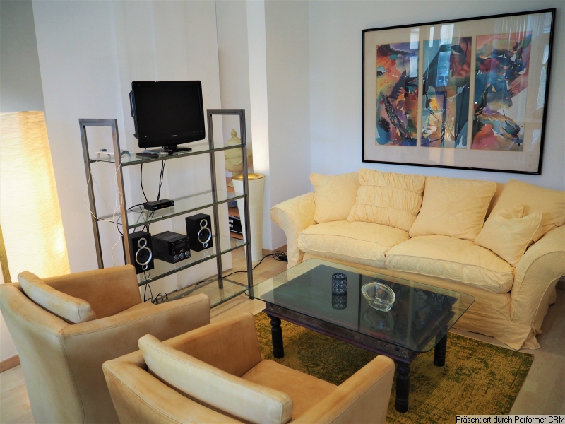 Sehr ruhige, schön möblierte Apartmentwohnung mit Loftcharakter, PKW-Stellplatz möglich – Düsseldorf – Vorschaubild 2