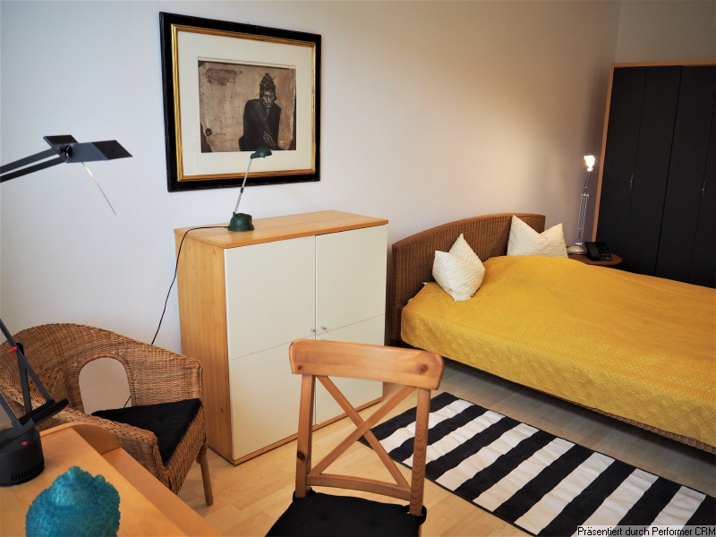 Sehr ruhige, schön möblierte Apartmentwohnung mit Loftcharakter, PKW-Stellplatz möglich – Düsseldorf – Vorschaubild 8