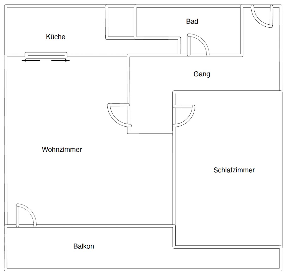 Kernsanierte 2-Zimmer-Wohnung mit Balkon und Weitblick – Augsburg – Vorschaubild 7