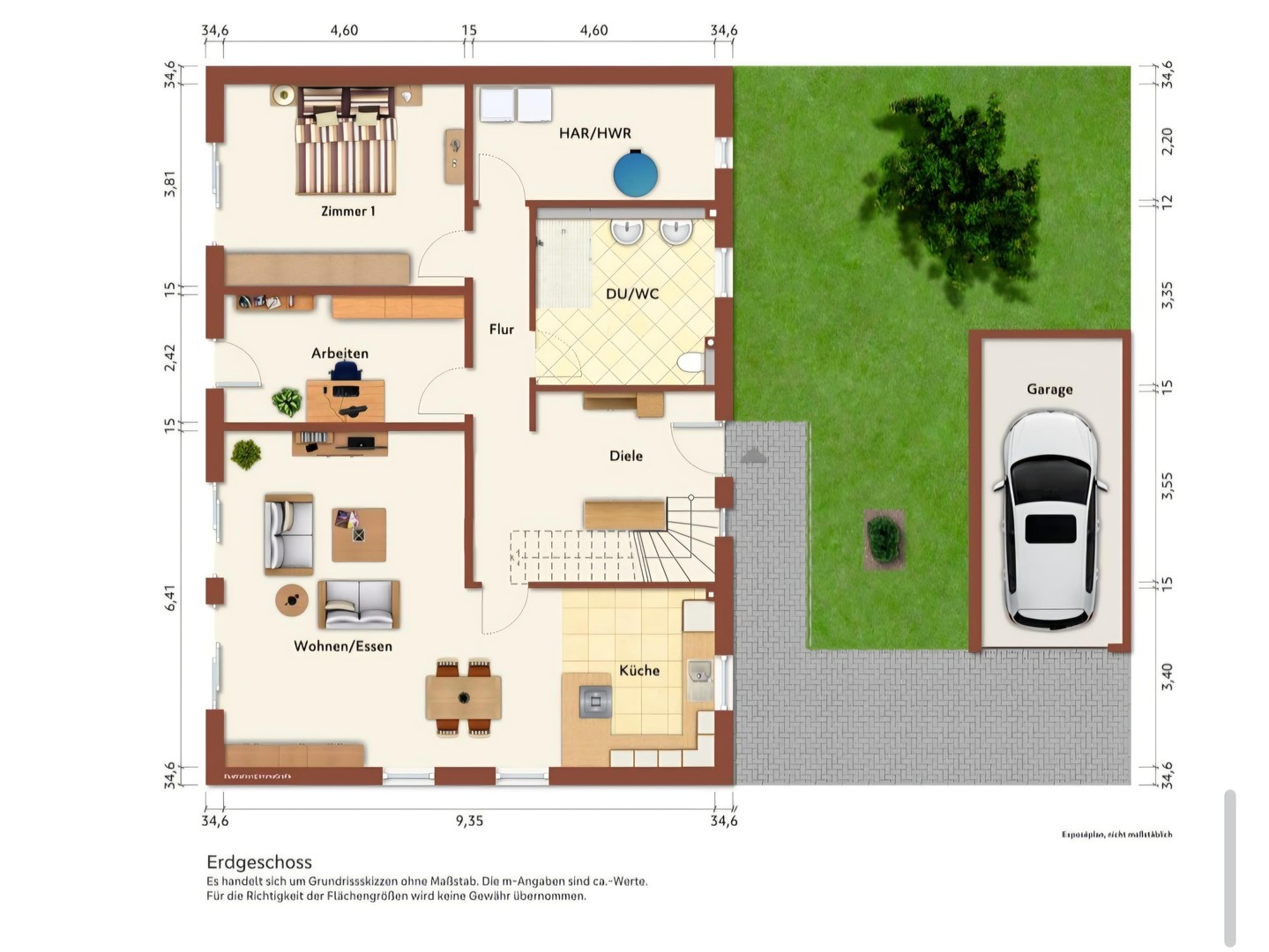 Modernes 217-m²-Familienhaus mit 8 Zimmern, PV-Speicher, Wallbox, Solar & großem Garten – Reisbach – Vorschaubild 36