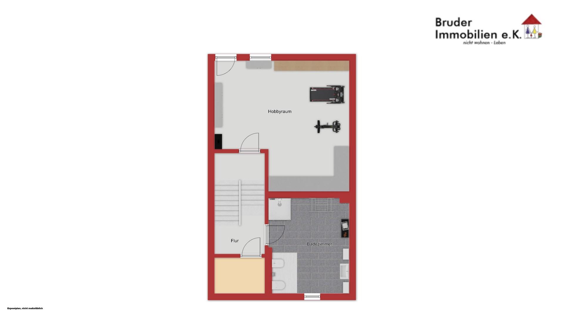 Gaiberg: RMH mit Fernblick, 2 moderne Bäder, Wohn-Ess 46m², EBK, Garage, FREI, keine K-Prov. – Gaiberg – Vorschaubild 12