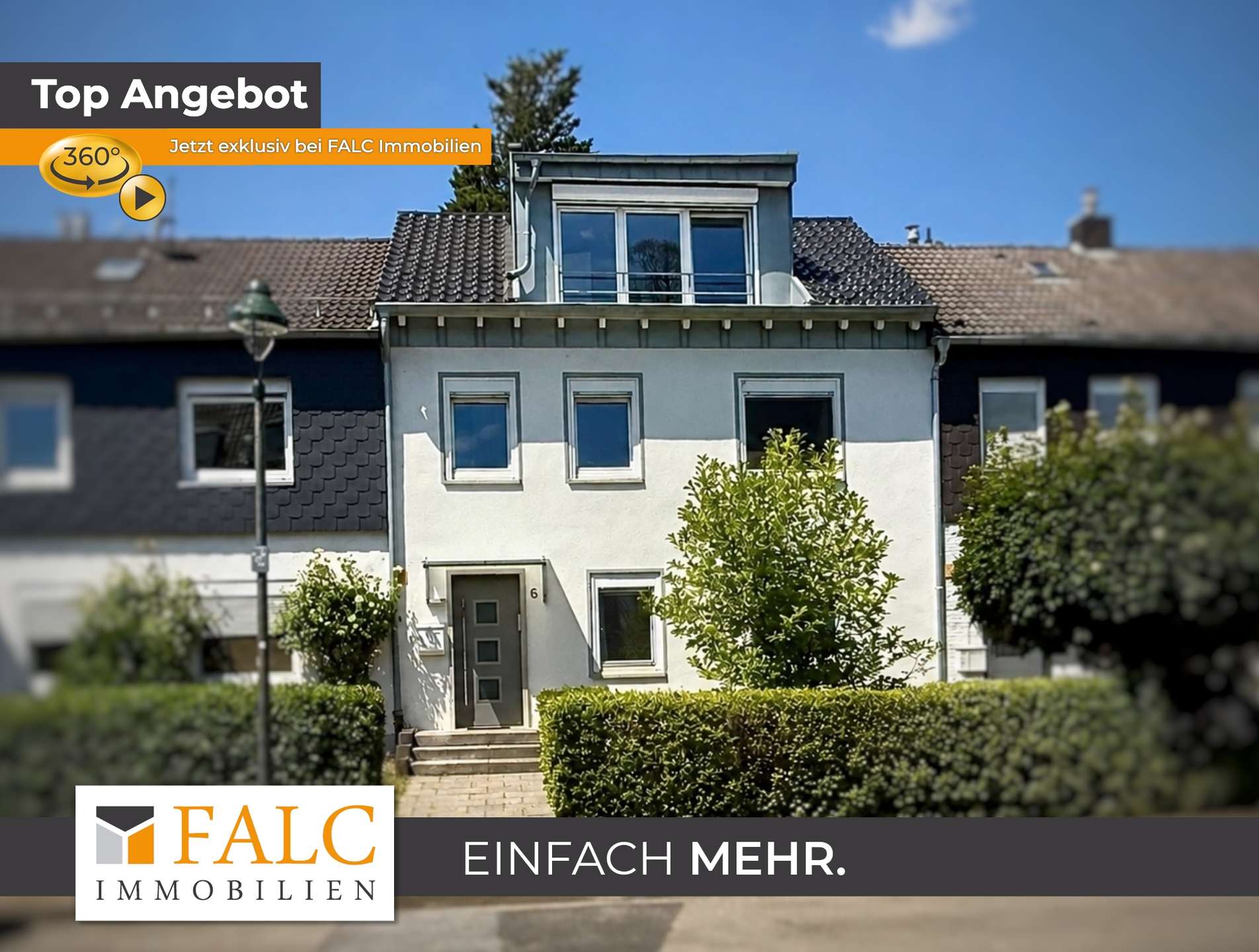 Jetzt einziehen und wohlfühlen: Stilvolles Reihenhaus mit Gartenidylle in Düsseldorf-Lörick