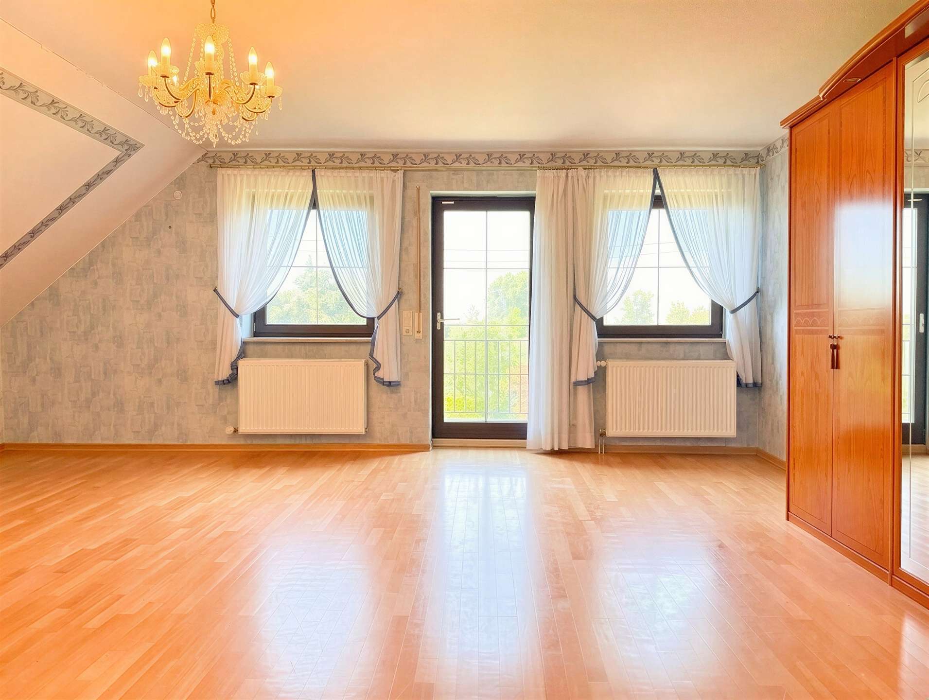 Heizung aus 2026 | Feldrand | Kamin | Fußbodenheizung | Balkon mit traumhafter Weitsicht – Leipzig – Vorschaubild 14
