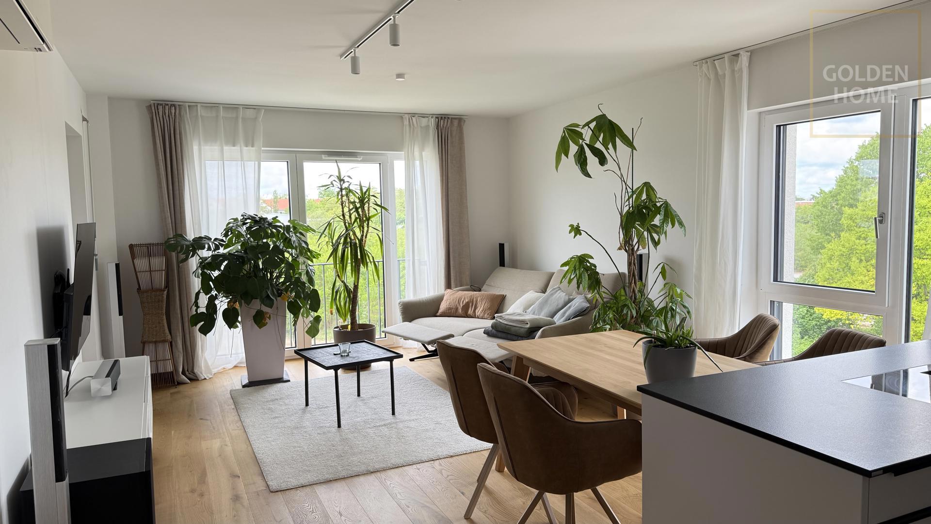Stilvolle Neubauwohnung mit Loggia, Klimaanlage & hochwertigem Wohnkomfort