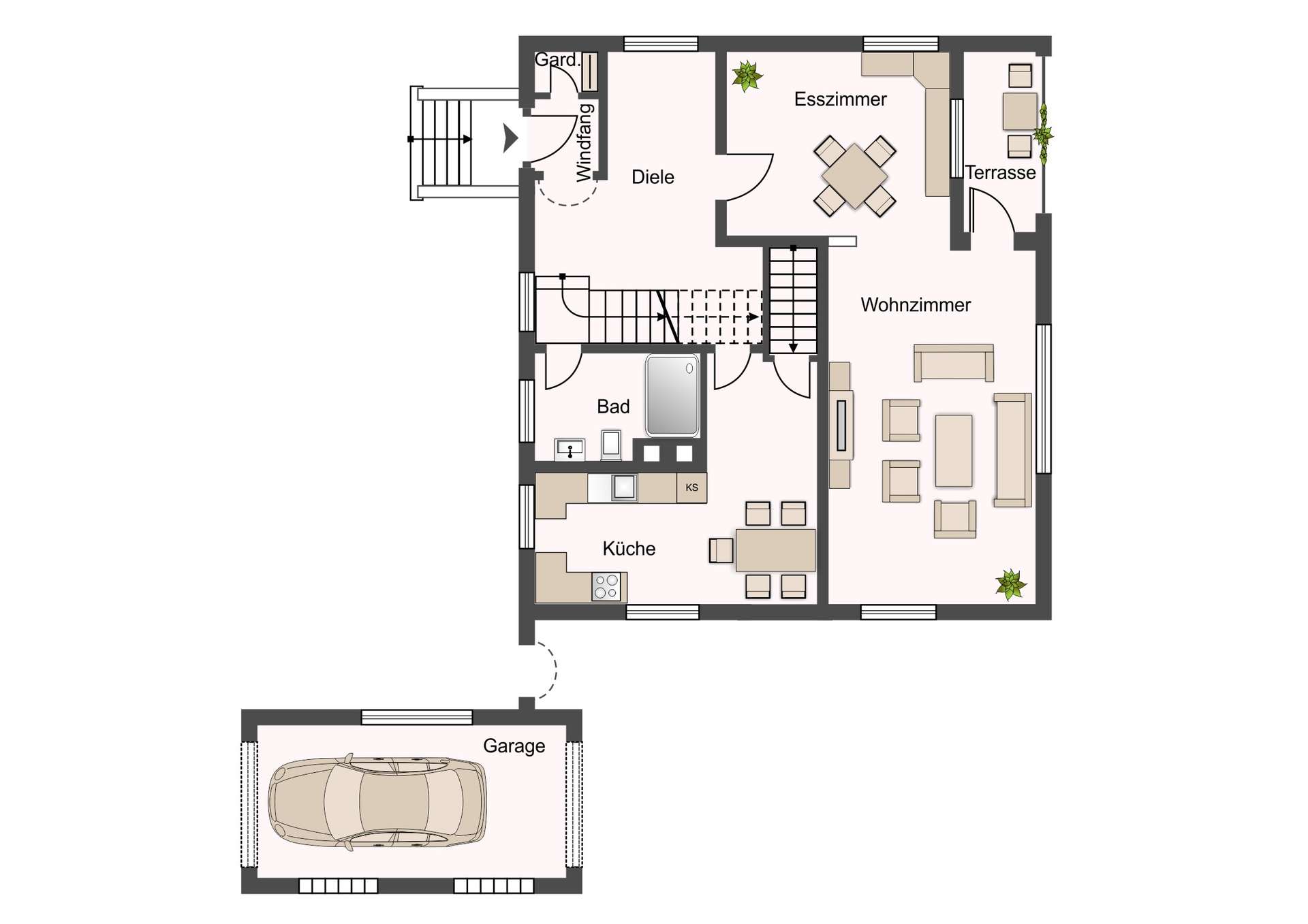 Pool | Feldrand | traumhafte Weitsicht | Gartenidylle pur | Garage | Privatstraße – Leipzig – Vorschaubild 32