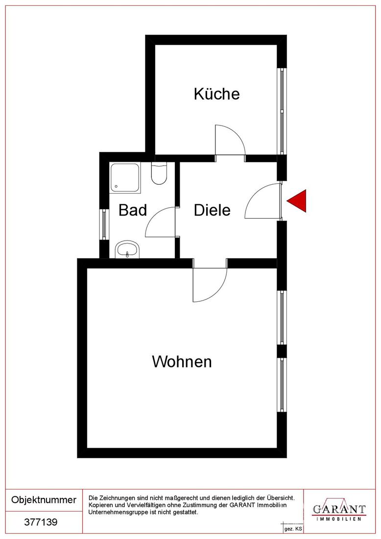 Hochwertig kernsanierte 1 Zimmer-Wohnung in gefragter Wohnlage! – 70619 Stuttgart – Vorschaubild 11