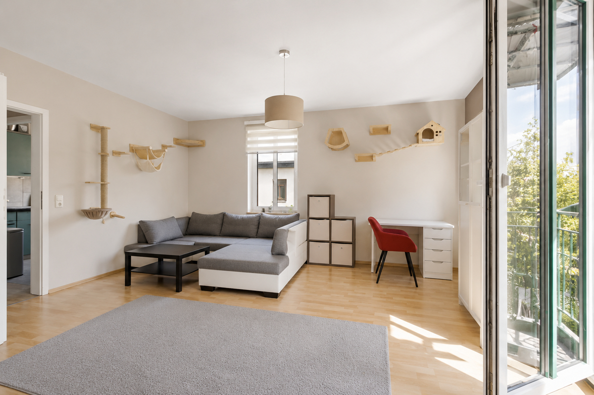 Vermietete 2-Raum-Dachgeschosswohnung mit Balkon in gefragter Lage von Halle! – Halle – Vorschaubild 5