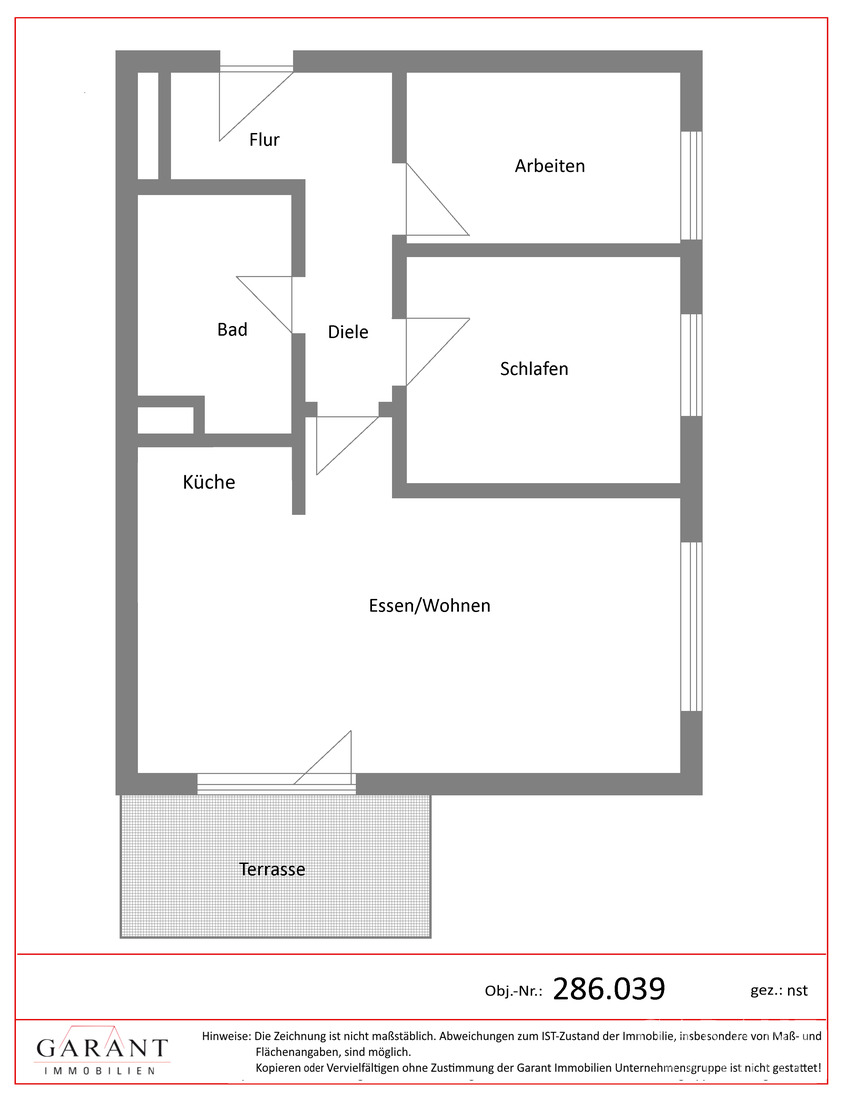 Attraktive, renovierte Ergeschosswohnung mit Tiefgarage in Top-Lage nahe Uni / FOS /BOS – 93053 Regensburg – Vorschaubild 9