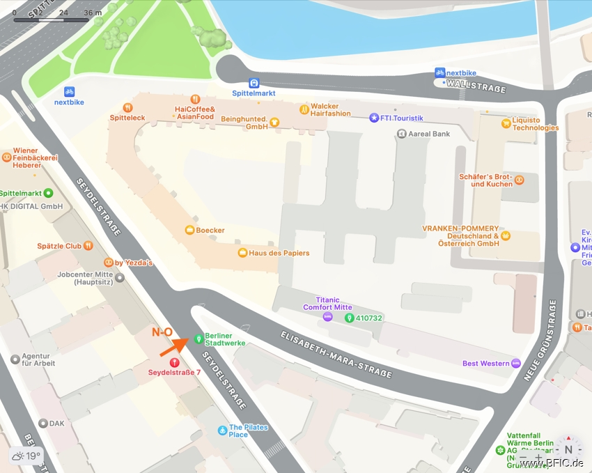 für 2 Jahre ab Oktober: zentrale 2 Zimmer, Balkon im 6. OG, möbliert möglich – 10117 Berlin – Vorschaubild 26