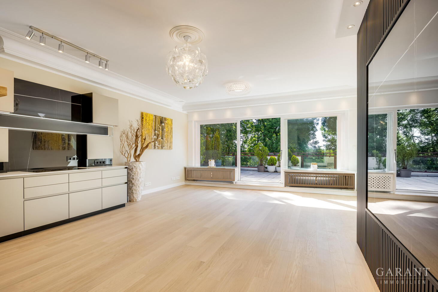 Designer-Penthouse am Isarhochufer mit Panoramablick über Herzogpark und Isarauen – 81925 München – Vorschaubild 4