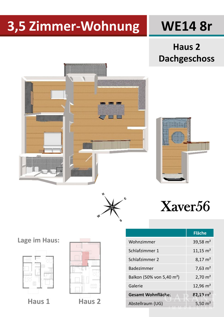 Neubautraum mit Charme - Individuell gestaltbare Wohnung mit Galerie in ruhiger Lage – 81829 München – Vorschaubild 4