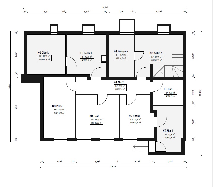 Modernisierter Bungalow mit Einliegerwohnung, viel Privatsphäre und idyllischem Grundstück – 42651 Solingen – Vorschaubild 21