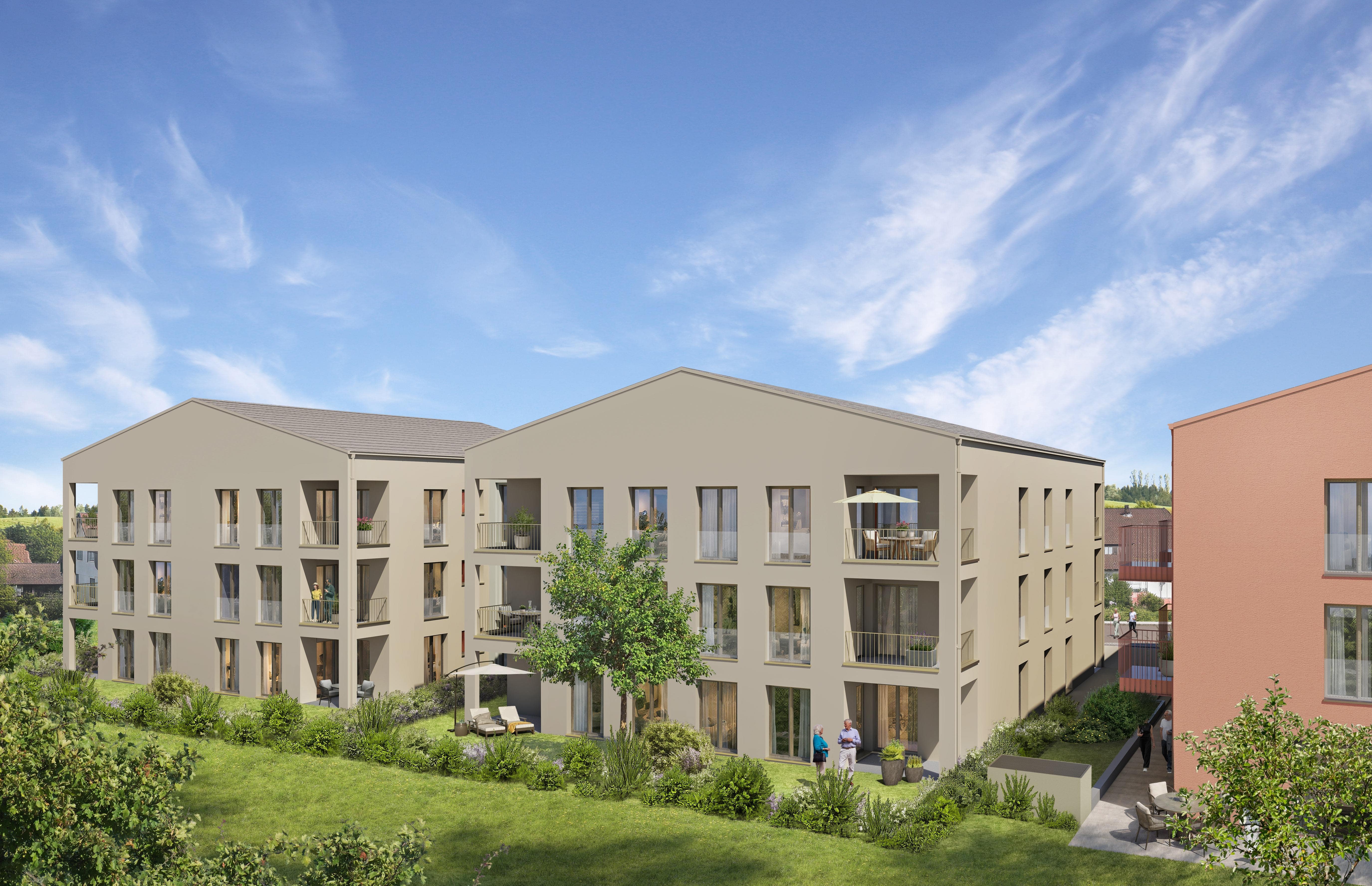 HEUTE SCHON AN MORGEN DENKEN-Seniorenzentrum Blumenviertel KfW 40 QNG – 75031 Eppingen – Vorschaubild 6