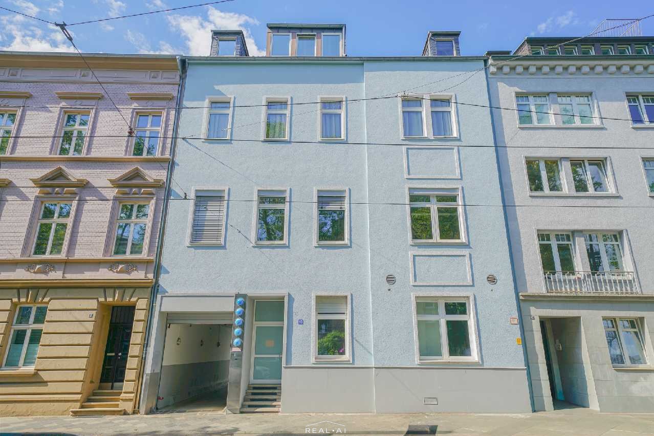 Stilvolle 3-Zimmer-Altbauwohnung in zentraler Lage von Pempelfort mit EBK – 40477 Düsseldorf – Vorschaubild 12