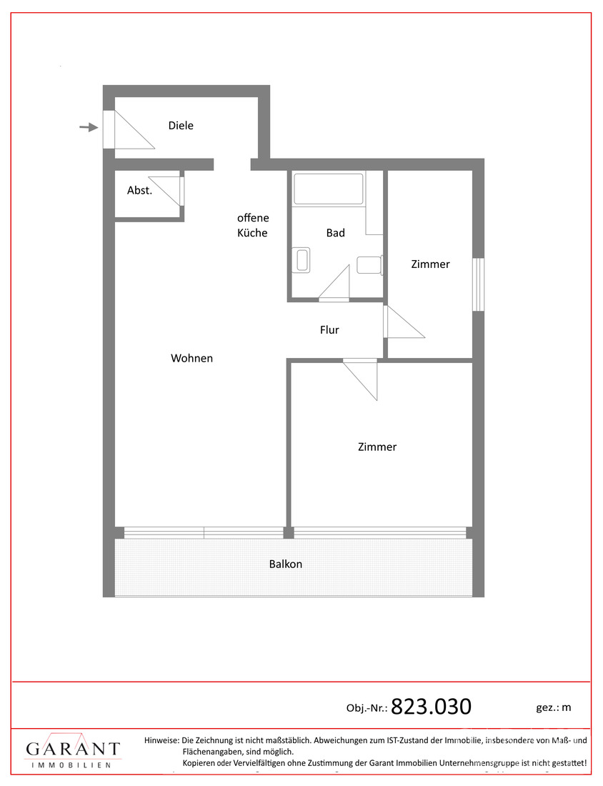Attraktive 3 Zimmer-Wohnung mit großem Balkon, Aufzug und idealer Stadtlage nahe der Isar – 81541 München-Au-Haidhausen – Vorschaubild 11