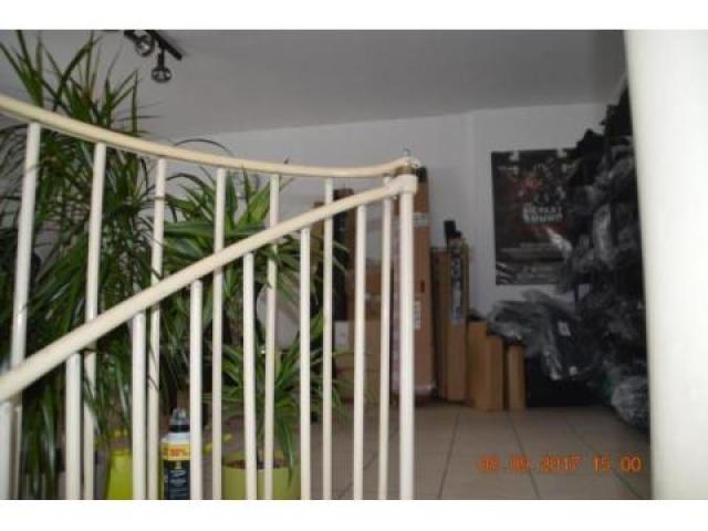 Blick von Wendeltreppe oben
