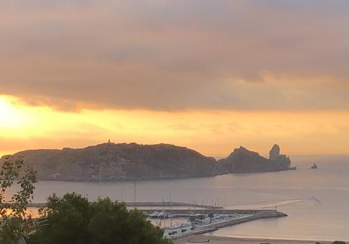 Medes Inseln im Morgenlicht