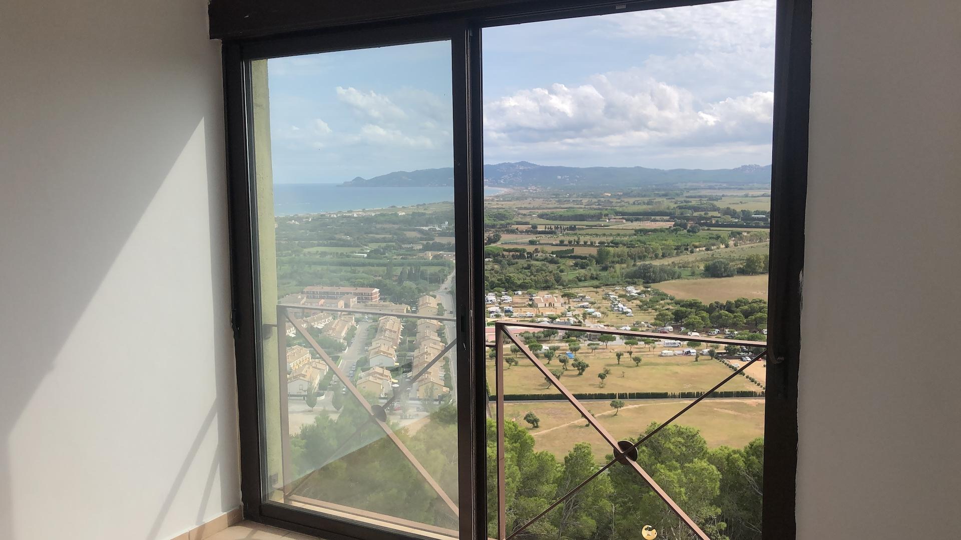 Blick aus dem Schlafzimmer