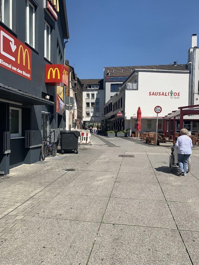 werbewirksame Rückseite