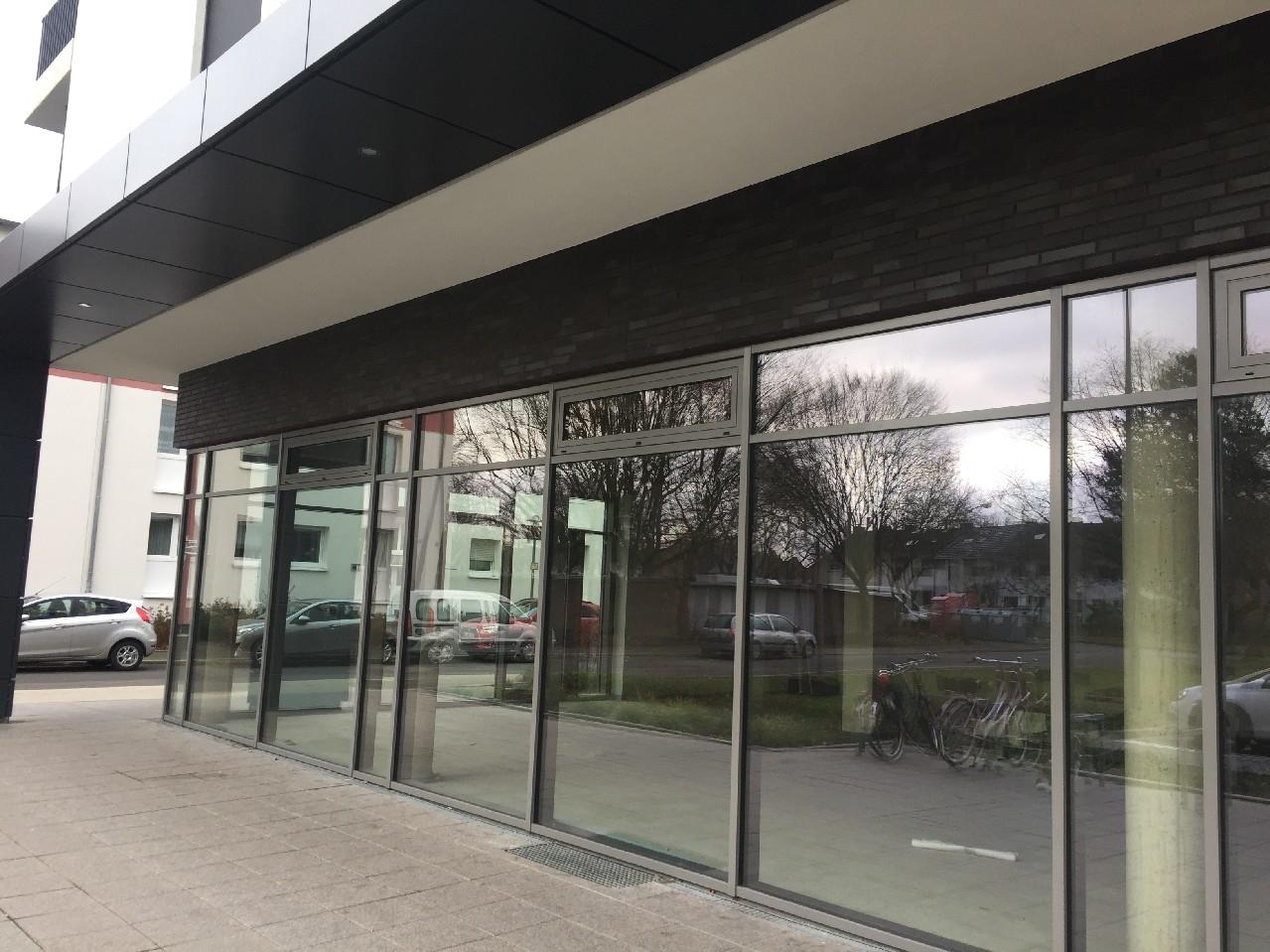 Überdachter Eingangsbereich