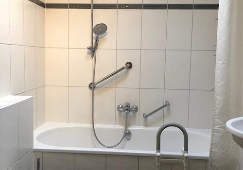 Badezimmer im Obergeschoss