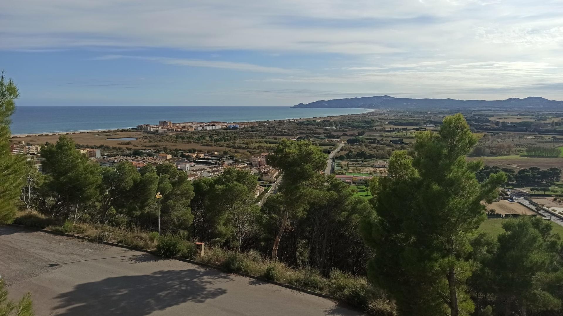 Blick vom Haus über die Bucht