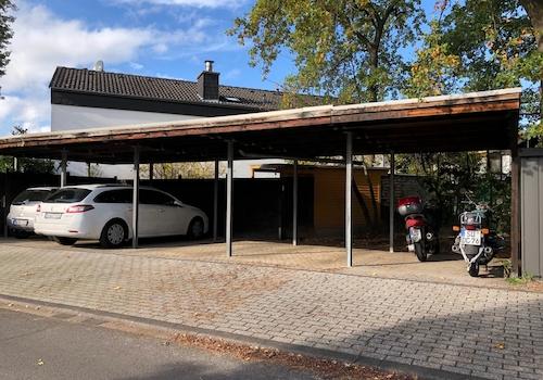 Ansicht Carport