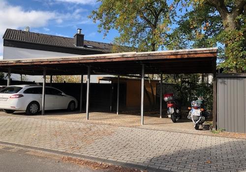 Ansicht Carport