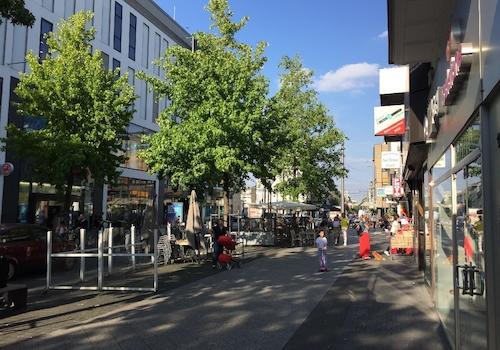 Platz für Außenbestuhlung