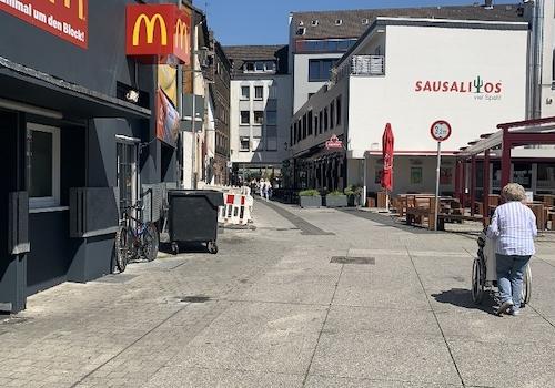 werbewirksame Rückseite