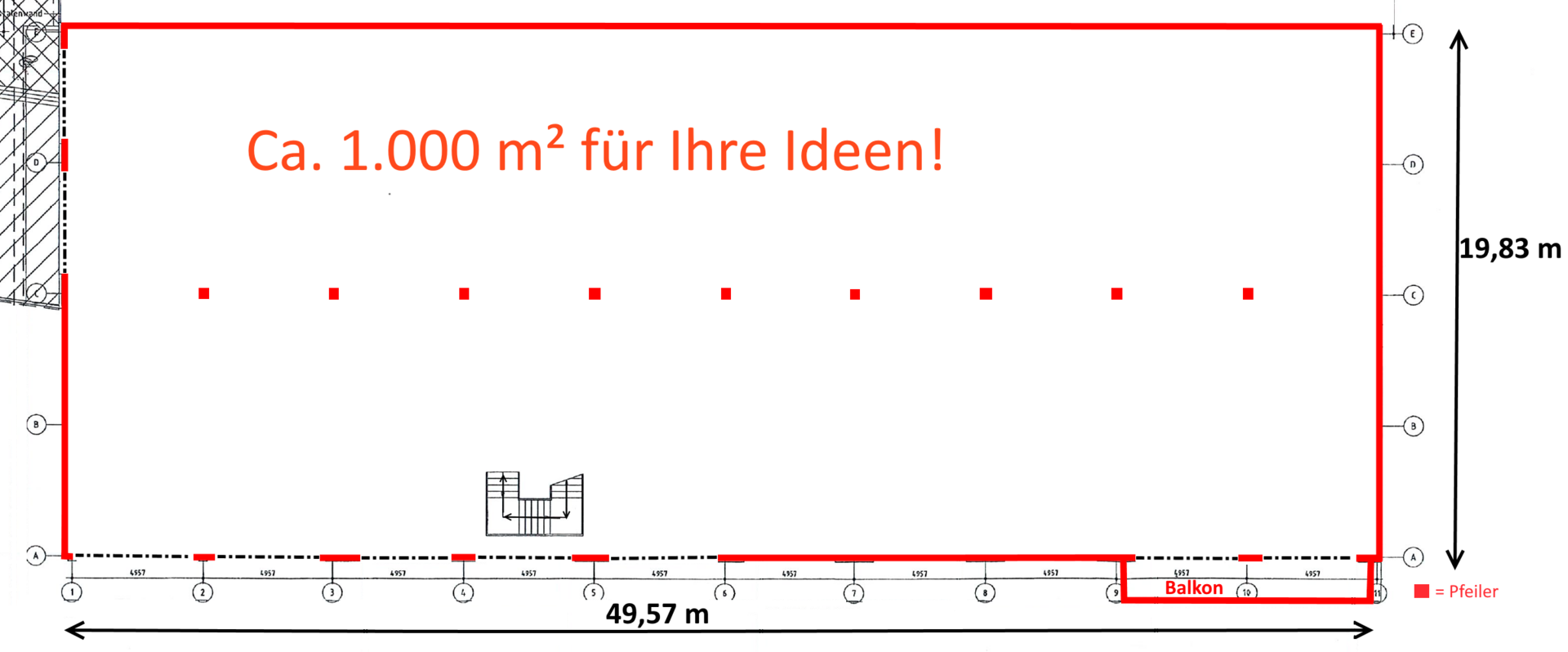 Grundriss-Skizze