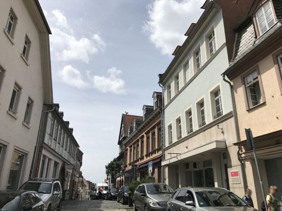 Hausansicht mit Umgebung