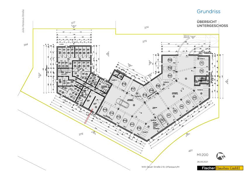 Grundriss Untergeschoss