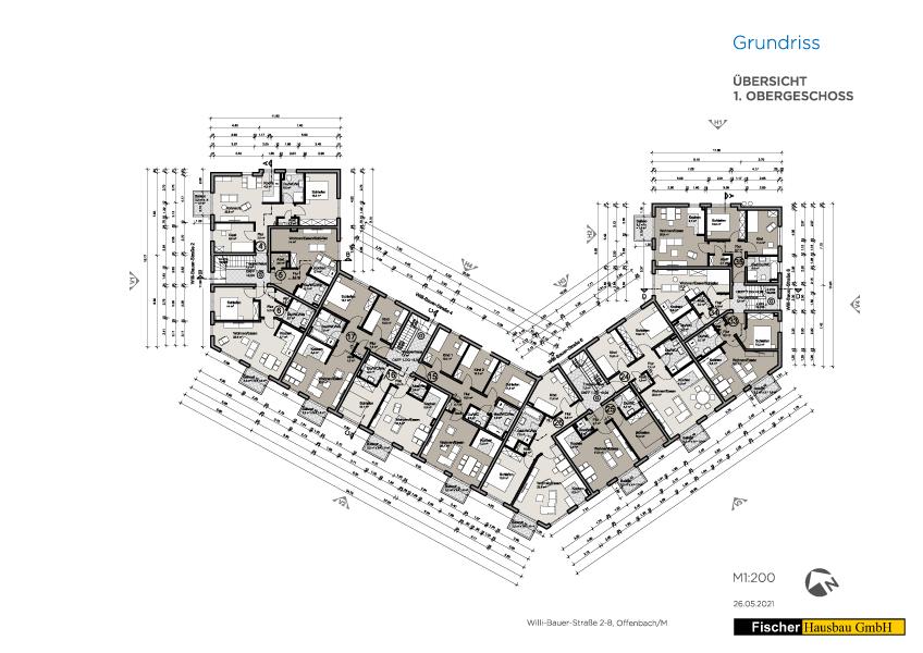 Grundriss 1. Obergeschoss