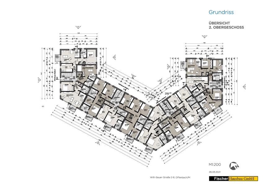 Grundriss 2. Obergeschoss
