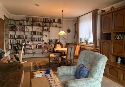 Ansicht Wohn,- Esszimmer