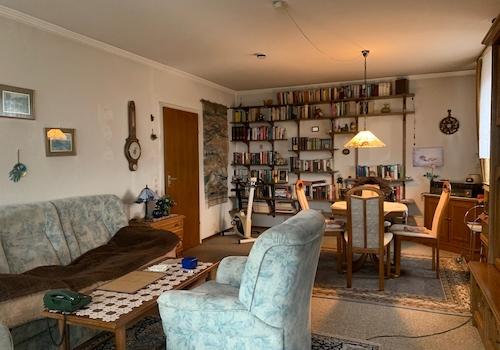 Ansicht Wohn,- Esszimmer